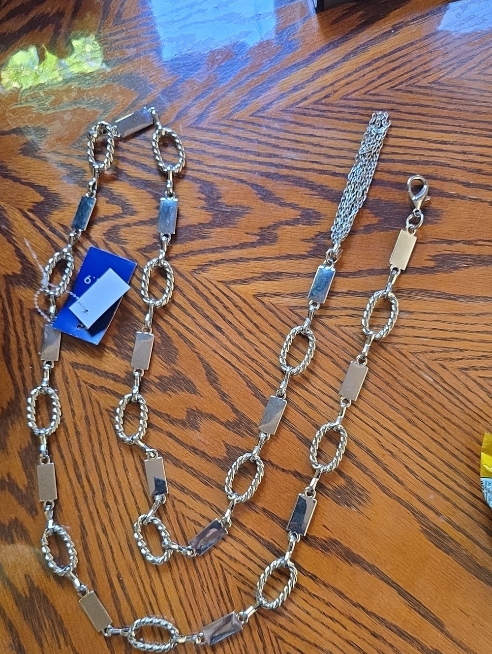NWT APT 9 Metal Linked Belt